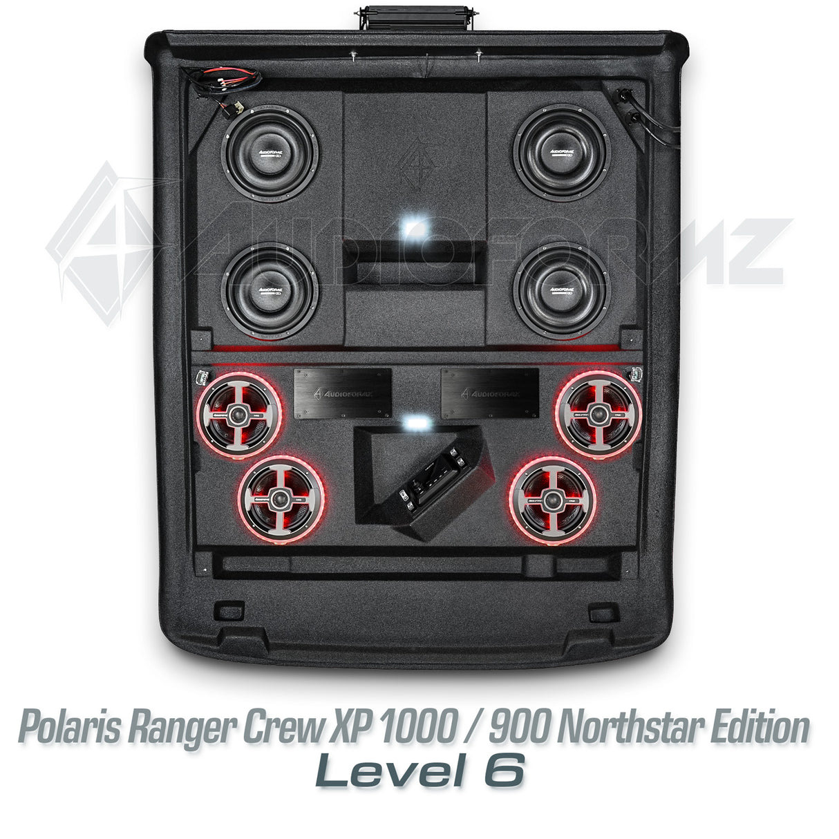 2019+ Polaris Ranger Crew Northstar/Cab XP 1000 / 900 Stereo Tops (4-Door)