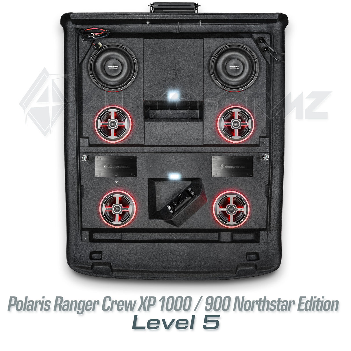 2019+ Polaris Ranger Crew Northstar/Cab XP 1000 / 900 Stereo Tops (4-Door)
