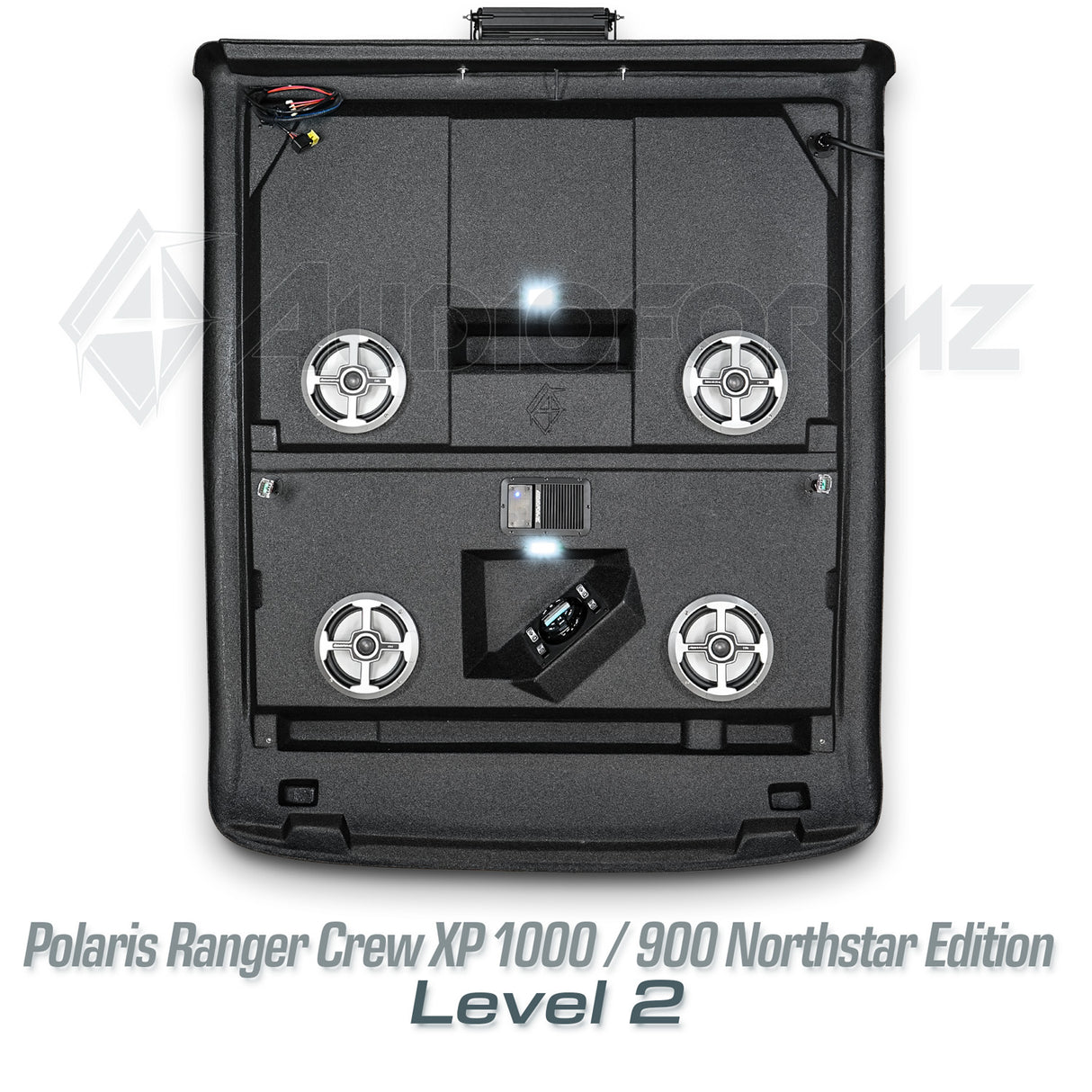 2019+ Polaris Ranger Crew Northstar/Cab XP 1000 / 900 Stereo Tops (4-Door)