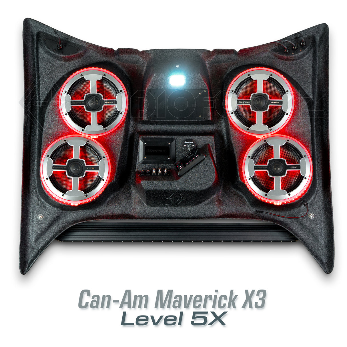 2017+ Can-Am Maverick X3 Stereo Top (2-Seat)