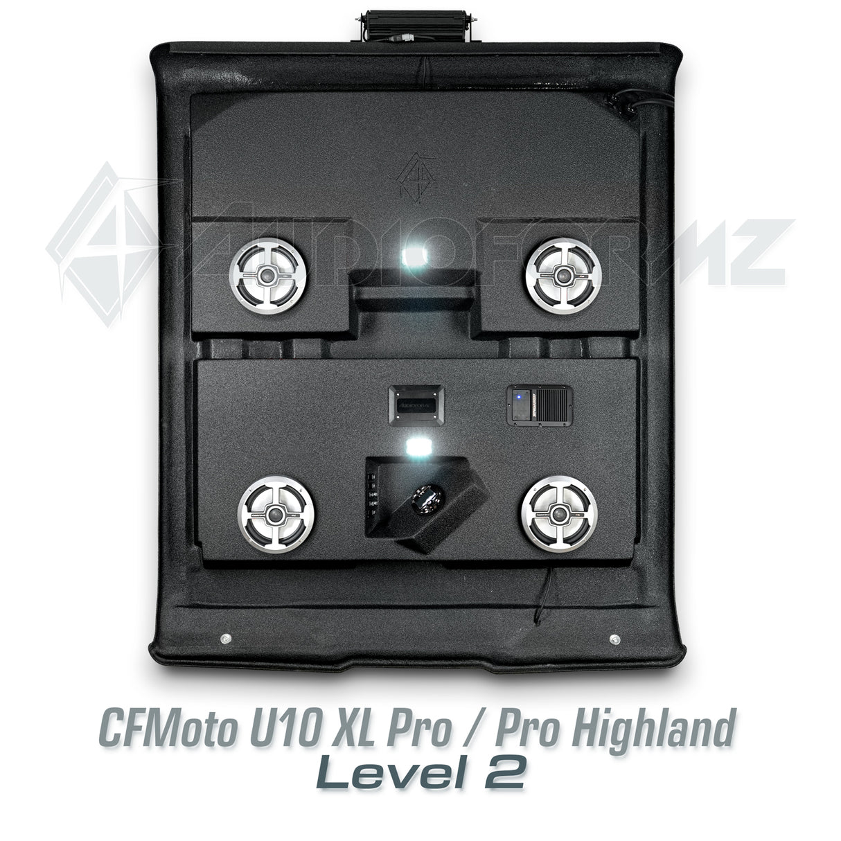 2025+ CFMoto UForce U10 XL Pro Highland Stereo Tops (4-Door)