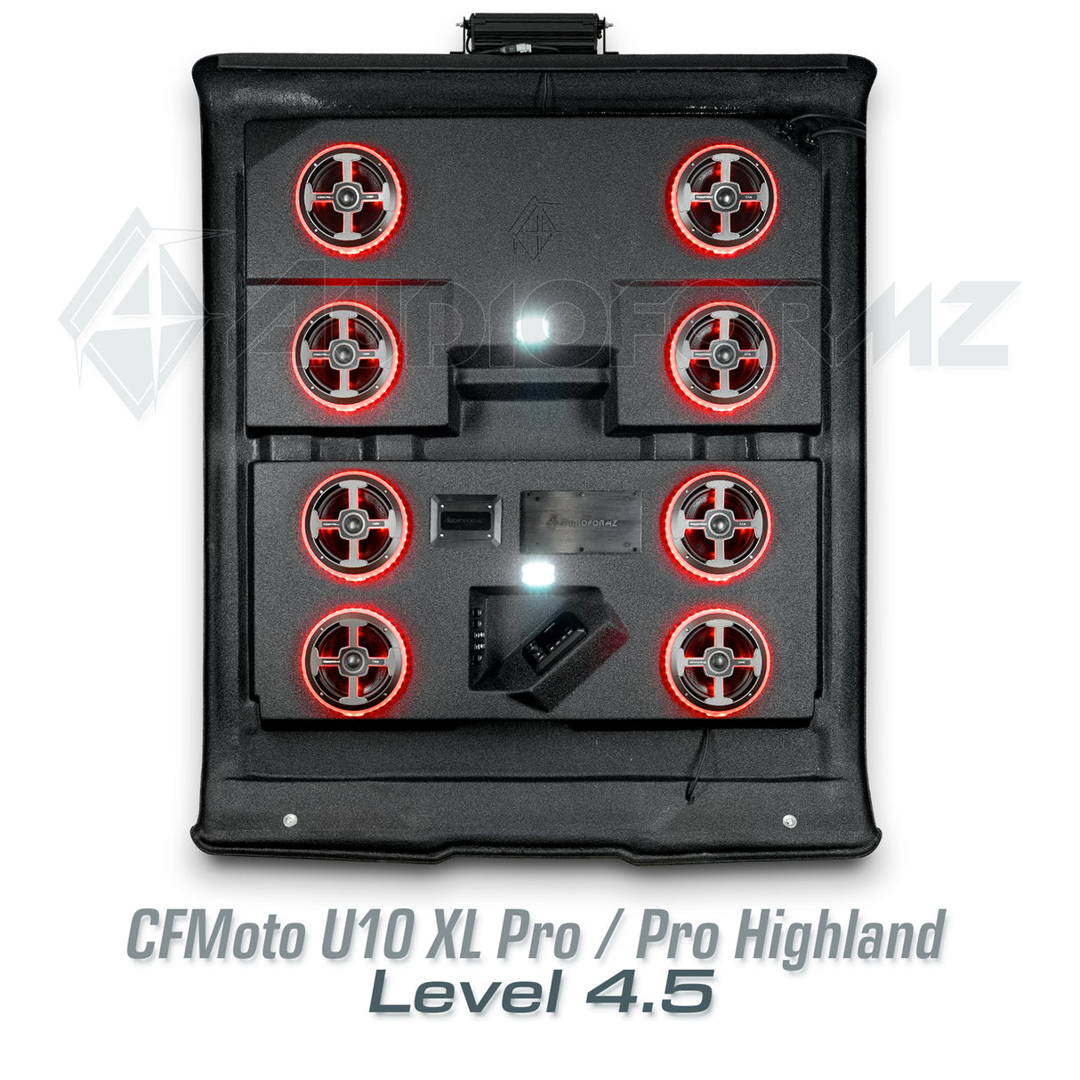 2025+ CFMoto UForce U10 XL Pro Highland Stereo Tops (4-Door)