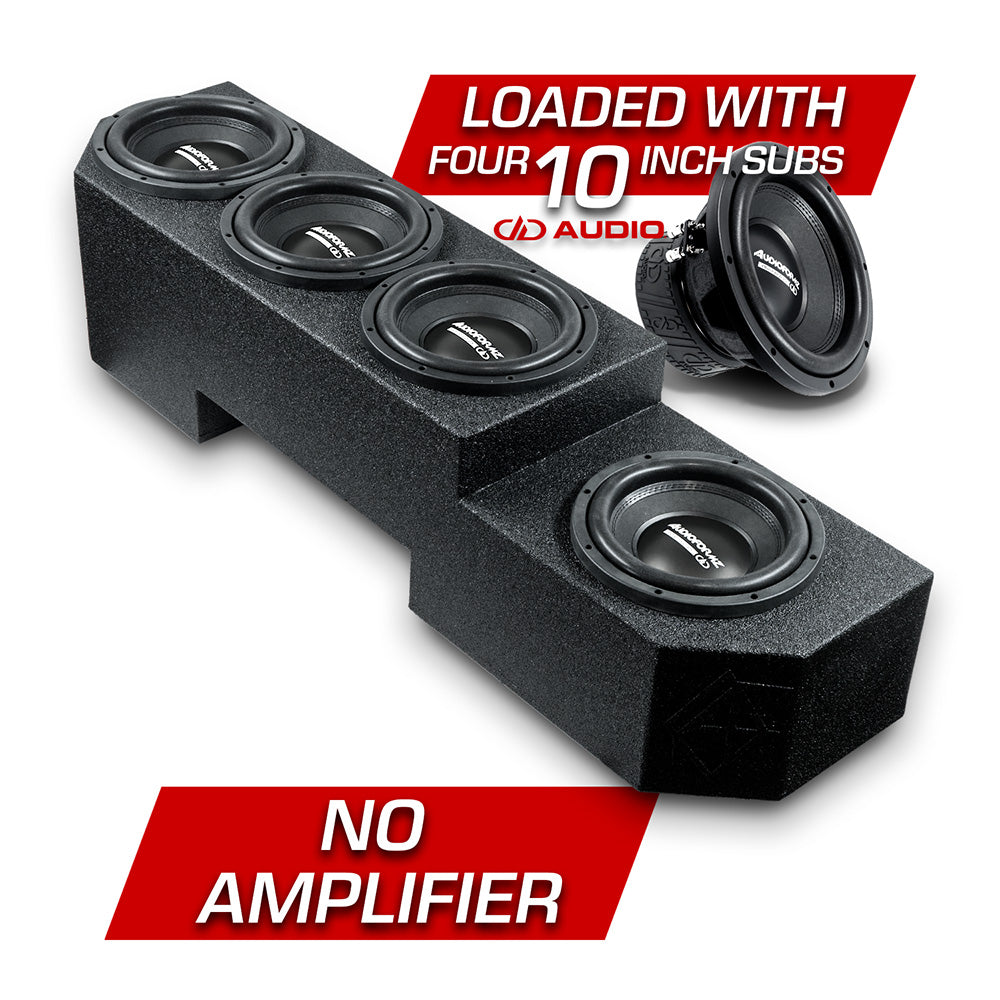 Can-Am Defender MAX 4 10" Under-Seat Subwoofer Box (HD11)