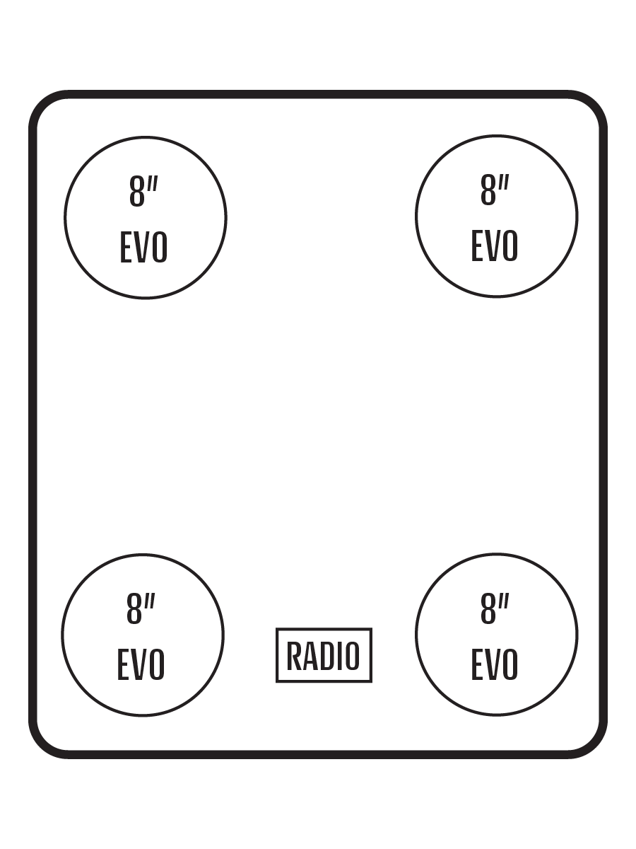 2016+ Polaris General 1000 Stereo Tops (2-Seat)
