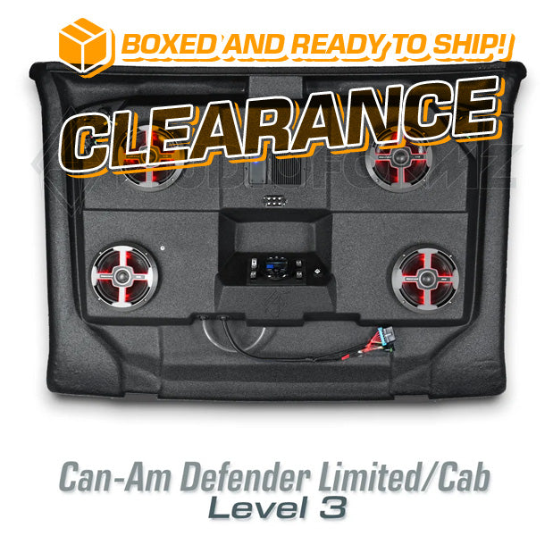 2016-2025 Can-Am Defender Limited/Cab LEVEL 3 Stereo Top (2-Door)