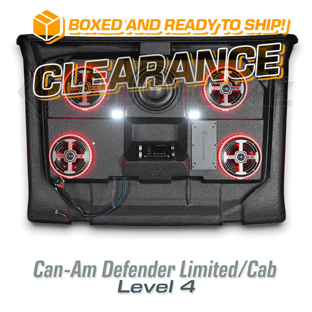 2016-2025 Can-Am Defender Limited/Cab LEVEL 4 Stereo Top (2-Door)