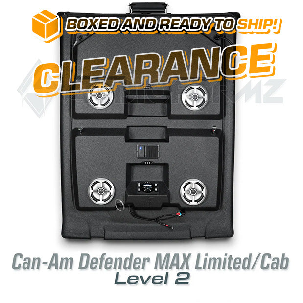 2016-2025 Can-Am Defender MAX Limited/Cab LEVEL 2 Stereo Tops (4-Door)