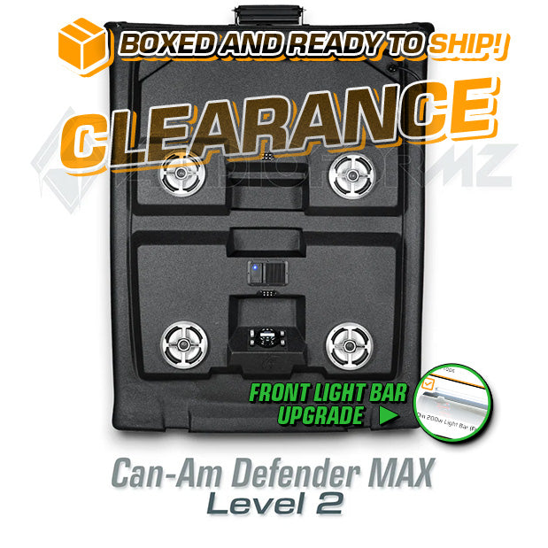 2016+ Can-Am Defender MAX LEVEL 2 Stereo Top (4-Door)