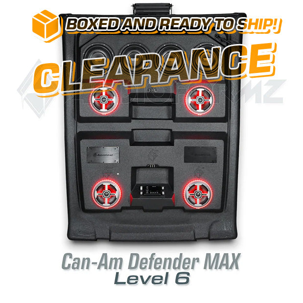 2016+ Can-Am Defender MAX LEVEL 6 Stereo Top (4-Door)