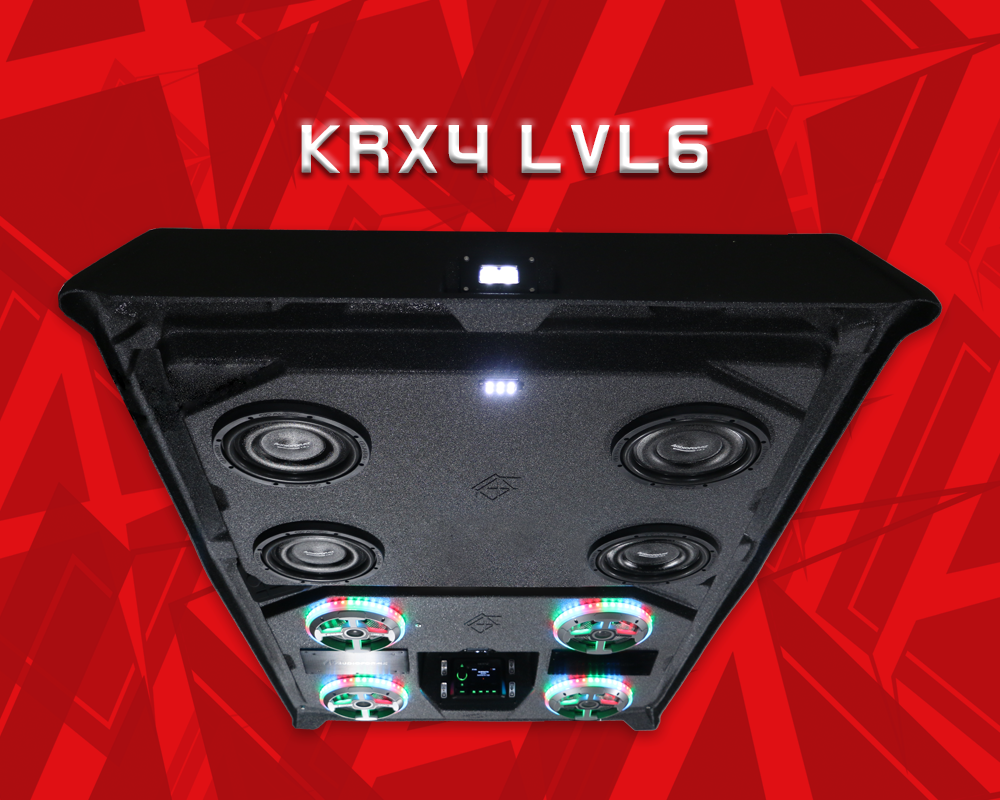 2023+ Kawasaki Teryx KRX 4 1000 Stereo Tops (4-Seat)