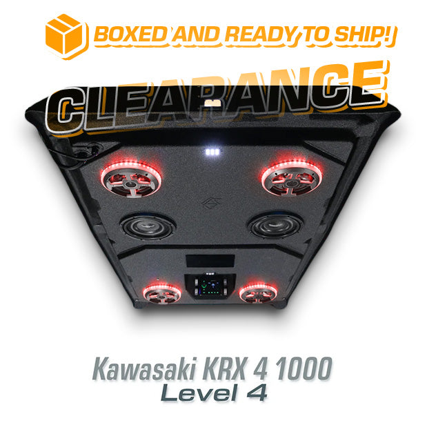 2023+ Kawasaki Teryx KRX 4 1000 LEVEL 4 Stereo Top (4-Seat)