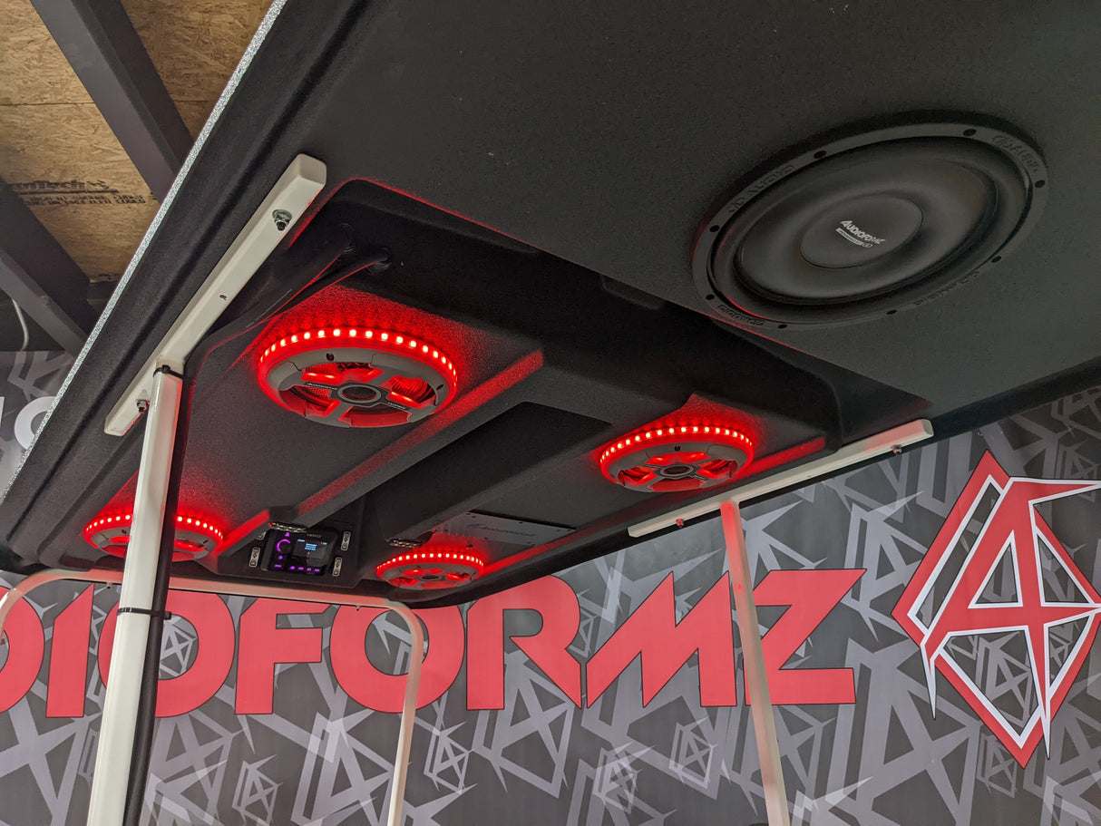 88in Universal-Fit Golf Cart Stereo Tops (4-Seat)