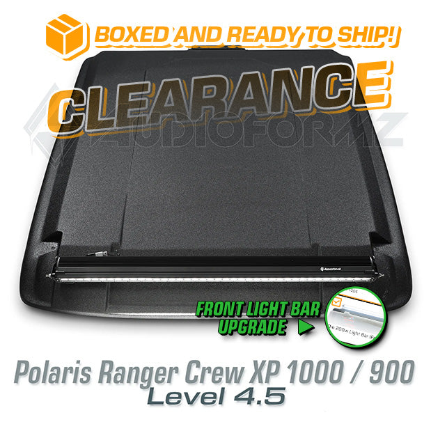 2013+ Polaris Ranger Crew XP 1000 / 900 LEVEL 4.5 Stereo Top with Light Bar (4-Door)