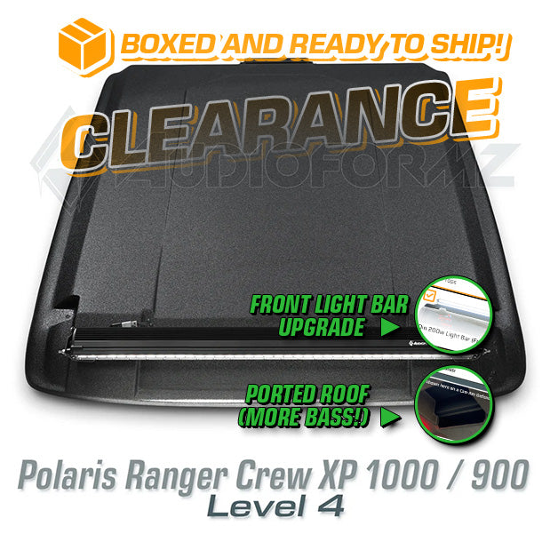 2013+ Polaris Ranger Crew XP 1000 / 900 LEVEL 4 Stereo Top (4-Door)