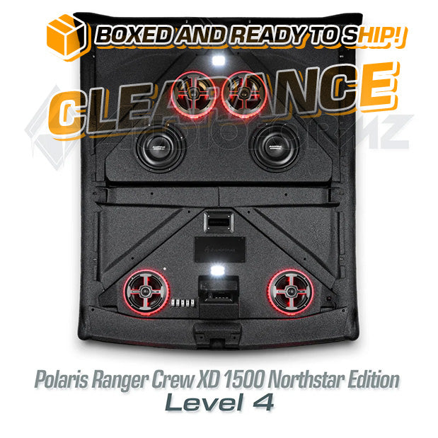 2024+ Polaris Ranger Crew Northstar/Cab XD 1500 LEVEL 4 Stereo Top (4-Door)