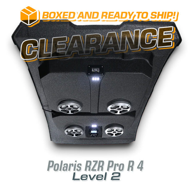 2022+ Polaris RZR Pro R 4 LEVEL 2 Stereo Top (4-Seat)