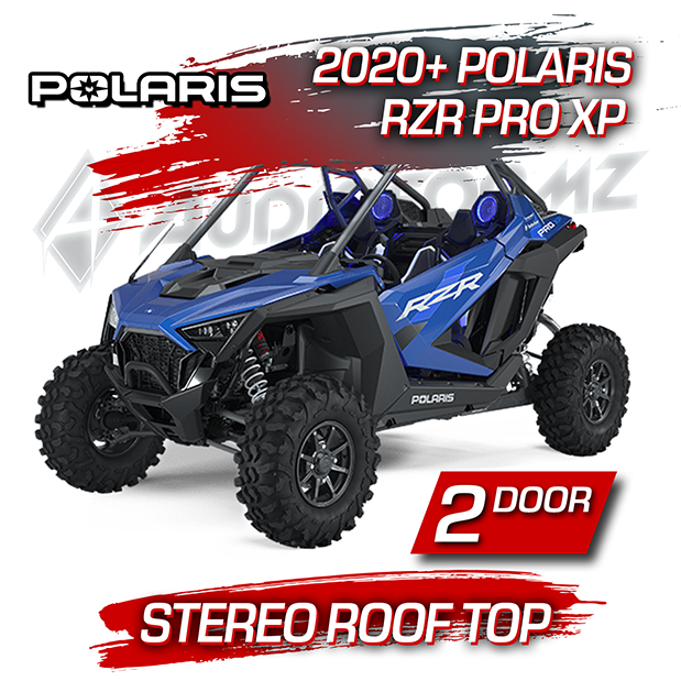 2020+ Polaris RZR Pro XP Stereo Tops (2-Seat)
