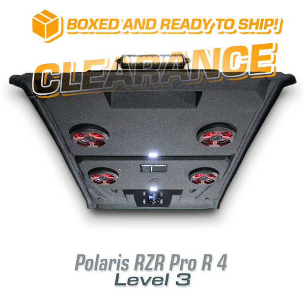2024+ Polaris RZR XP 4 LEVEL 3 Stereo Top (4-Seat)