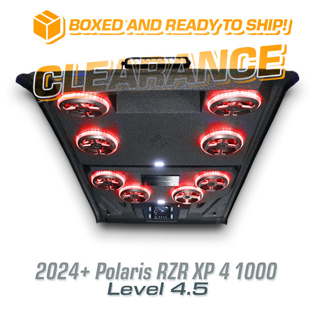 2024+ Polaris RZR XP 4 LEVEL 4.5 Stereo Top (4-Seat)