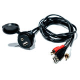 AudioFormz USB / Aux Flush-Mount Adapter