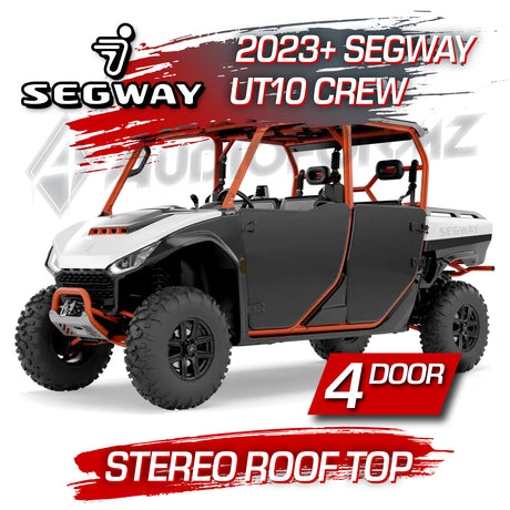 2023+ Segway UT10 Crew Stereo Tops (4-Door)