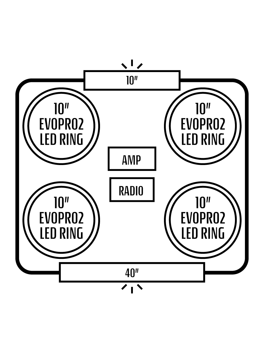 2017+ Can-Am Maverick X3 Stereo Top (2-Seat)