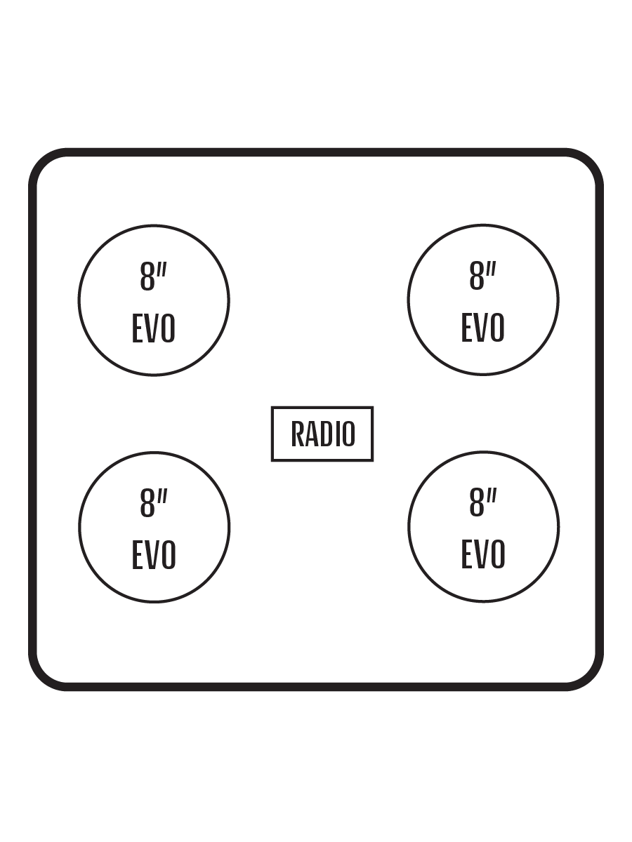 2017+ Can-Am Maverick X3 Stereo Top (2-Seat)