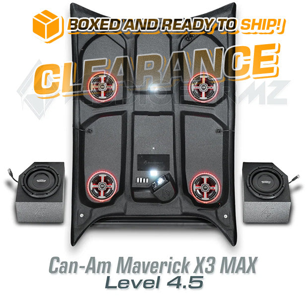 2017+ Can-Am Maverick X3 MAX LEVEL 4.5 Stereo Top (4-Seat)