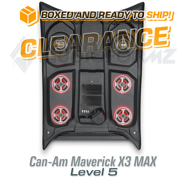 2017+ Can-Am Maverick X3 MAX LEVEL 5 Stereo Top (4-Seat)