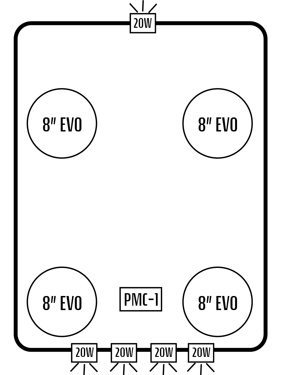 2016+ Honda Pioneer 1000-6 Stereo Tops (4-Door)