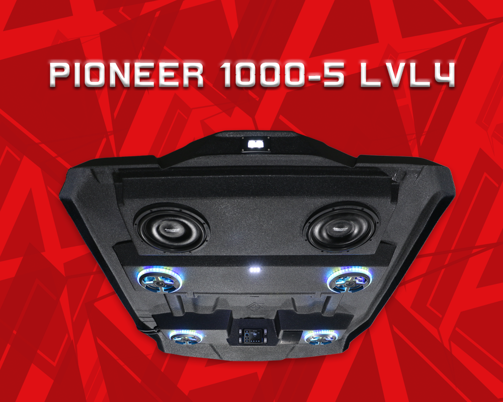 2016+ Honda Pioneer 1000-5 Stereo Tops (4-Door)