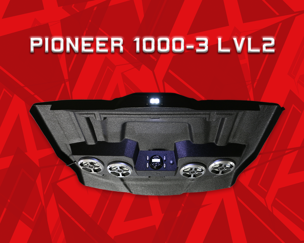 2016+ Honda Pioneer 1000-3 Stereo Tops (2-Door)