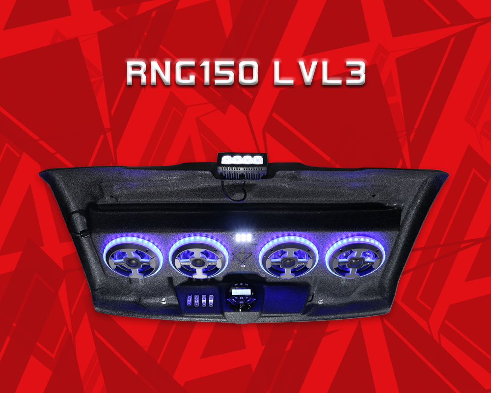 2018+ Polaris Ranger 150 Stereo Tops (2-Seat)