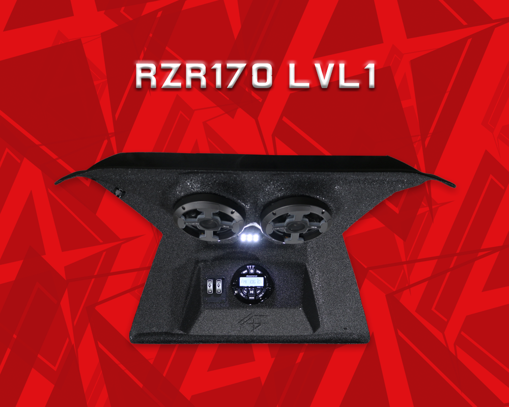 2009+ Polaris RZR 170 Stereo Tops (2-Seat)