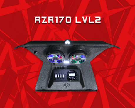 2009+ Polaris RZR 170 Stereo Tops (2-Seat)