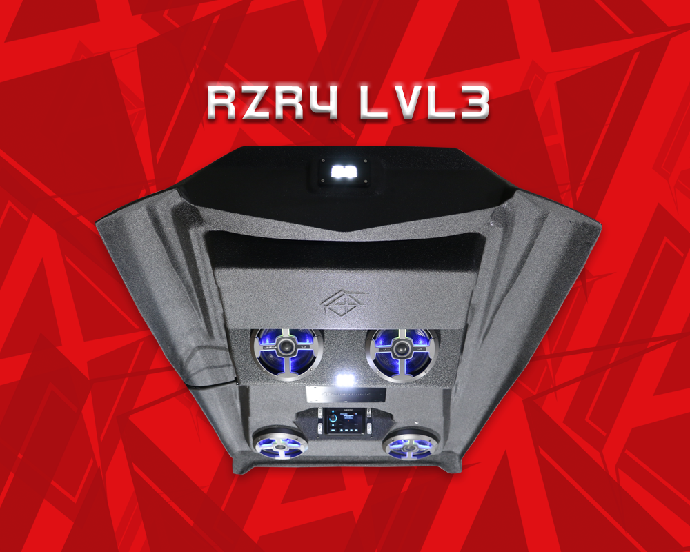 2014-23 Polaris RZR XP 4 1000 / 2015+ RZR 4 900 Stereo Tops (4-Seat)