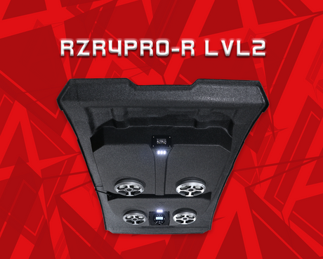 2022+ Polaris RZR Pro R 4 Stereo Tops (4-Seat)