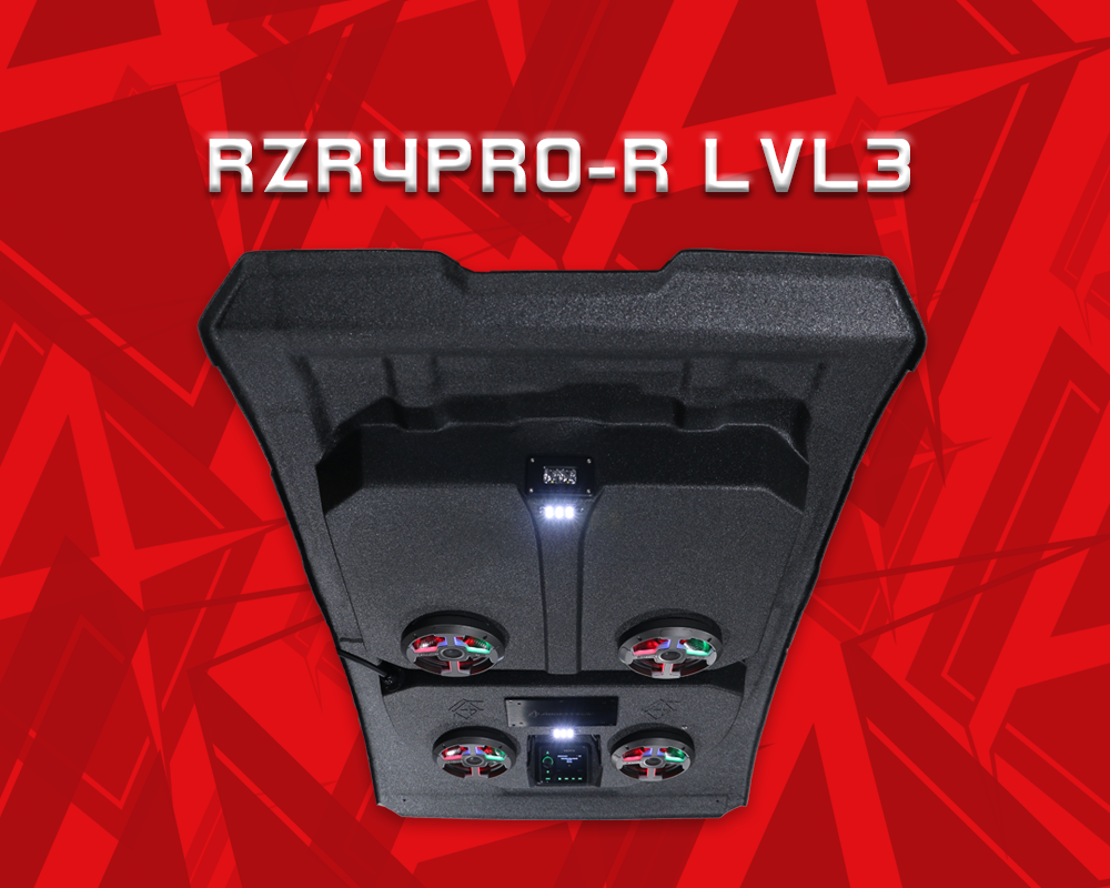 2022+ Polaris RZR Pro R 4 Stereo Tops (4-Seat)