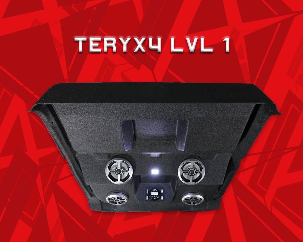2012+ Kawasaki Teryx 4 Stereo Tops (4-Seat)