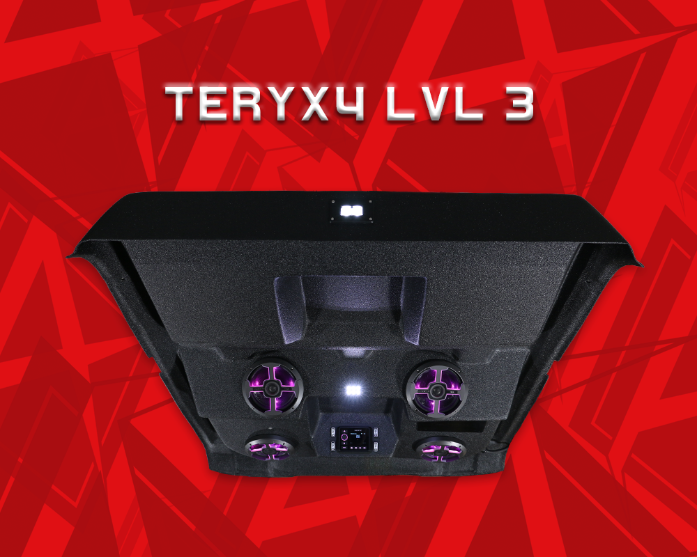 2012+ Kawasaki Teryx 4 Stereo Tops (4-Seat)