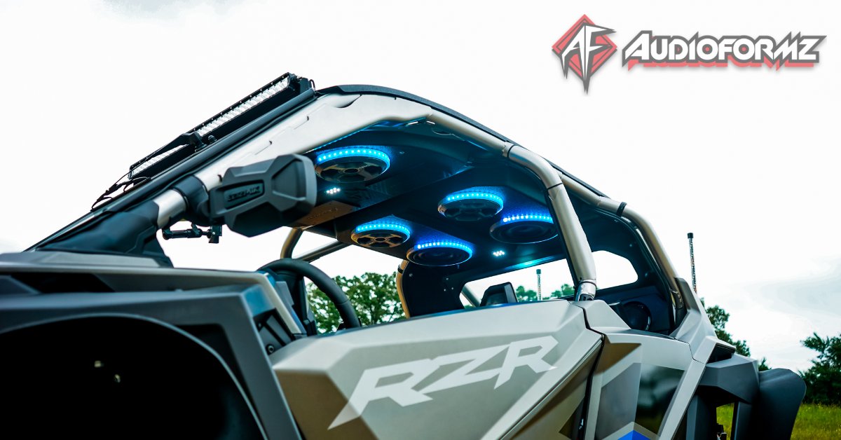 Benefits of an All-in-One Roof-Mounted UTV Sound System