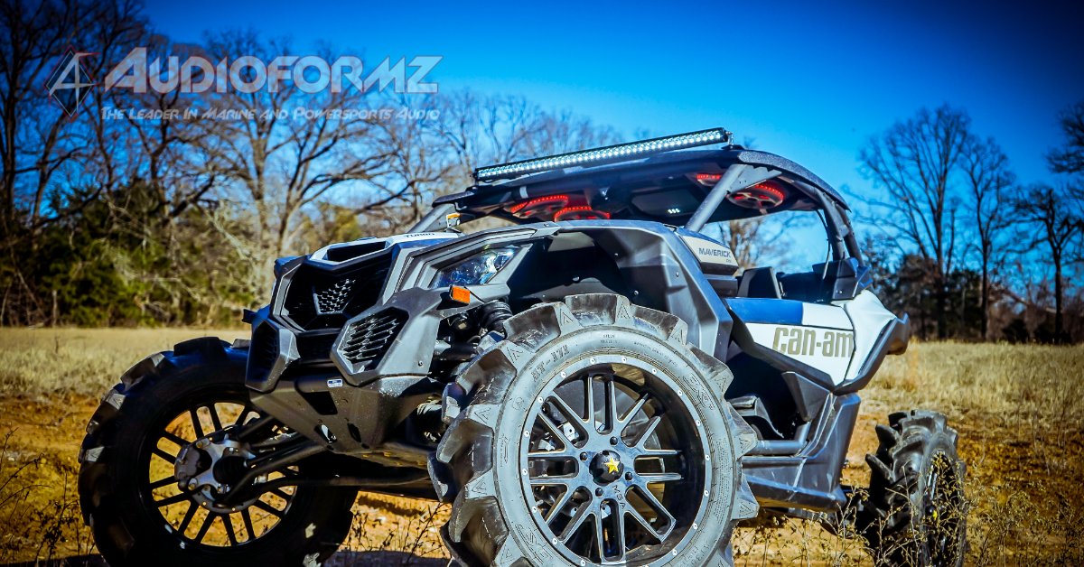 Benefits of a Can-Am Maverick X3 Stereo Roof
