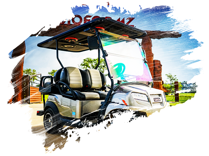 Golf Cart Stereo Roofs
