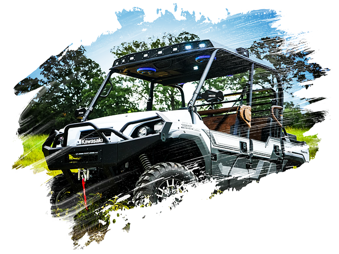 Kawasaki Mule Stereo Roofs