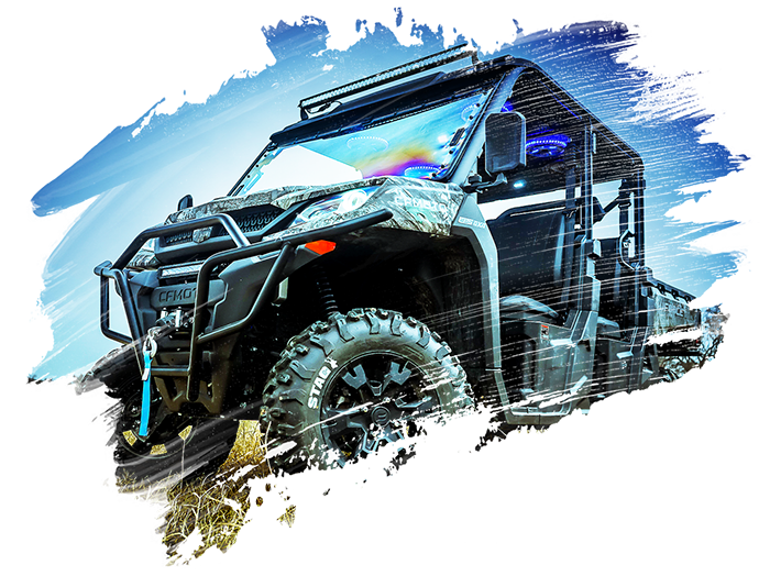 CFMOTO UForce Stereo Roofs