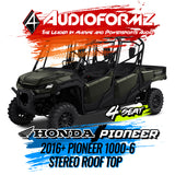 2016+ Honda Pioneer 1000-6 Stereo Tops (4-Door)