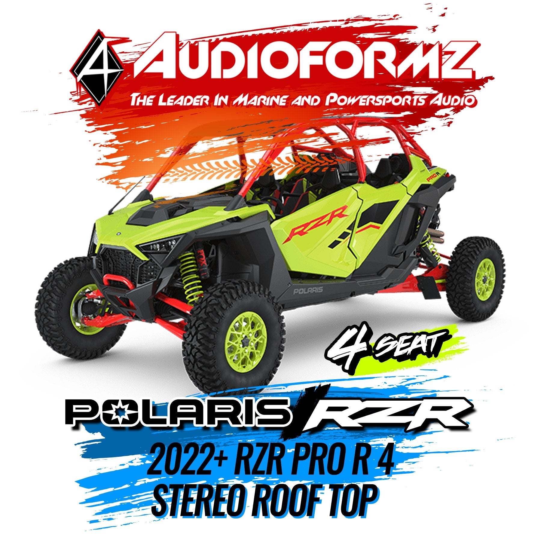 Caméra frontale RZR PRO R & PRO XP Plug & Play avec Polaris Ride