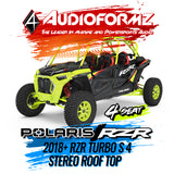 2018+ Polaris RZR Turbo S 4 Stereo Tops (4-Seat)