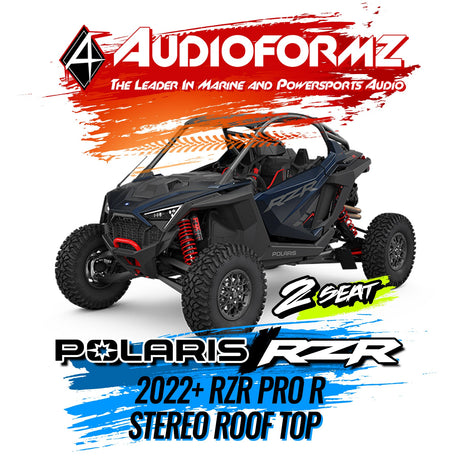 2022+ Polaris RZR Pro R Stereo Tops (2-Seat)