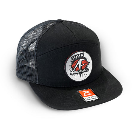 AudioFormz Black Snapback Hats